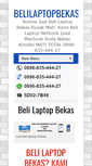 Mobile Screenshot of belilaptopbekas.com