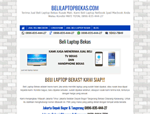 Tablet Screenshot of belilaptopbekas.com